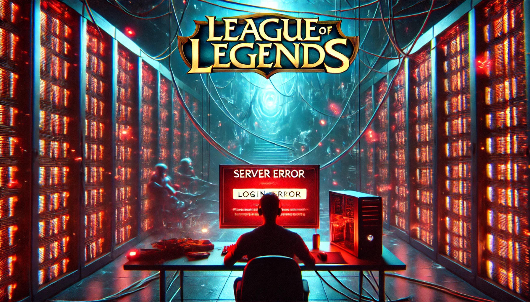 League of Legends Fica Fora do Ar